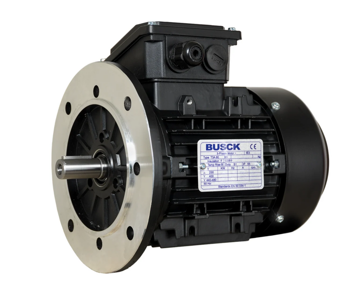 B5 Flangemotor, Stor
