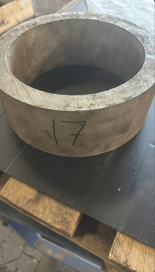 Rør i rustfrit stål, Ø226, Ø168,79, L=85mm – Aksler & Rør