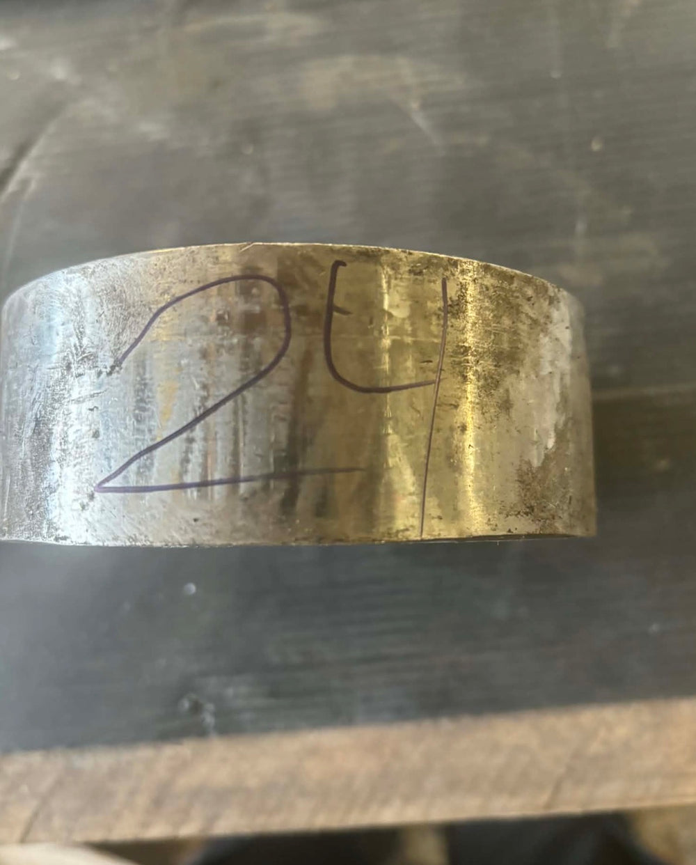 Rør i rustfrit stål, Ø113, Ø95, L=40mm – Aksler & Rør