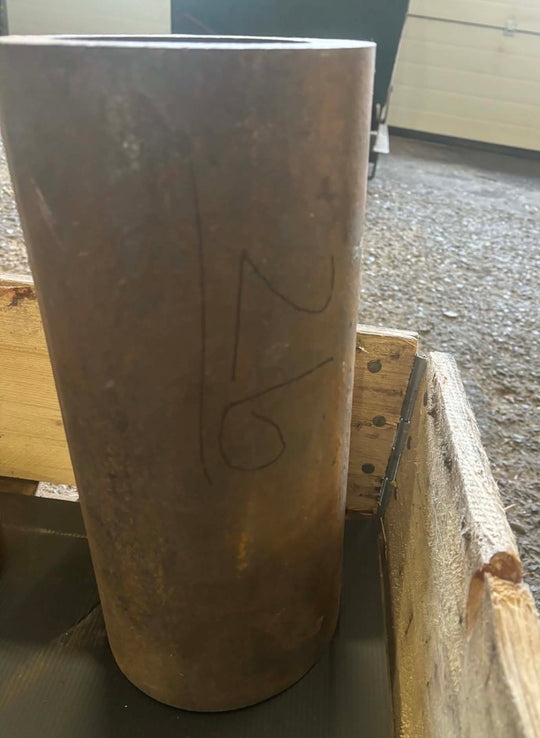 Emne rør i sort stål, Ø171.17, Ø116,30, L=372mm – Aksler & Rør