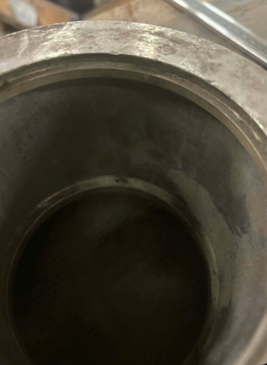 Rør Rustfri stål, Ø189.24, Ø101.69, L=124mm – Aksler & Rør