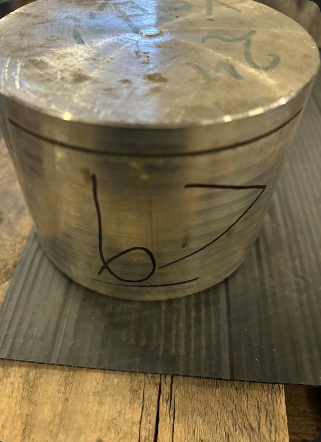 Aksel i Rustfrit stål, Ø100, L=74mm – Aksler & Rør