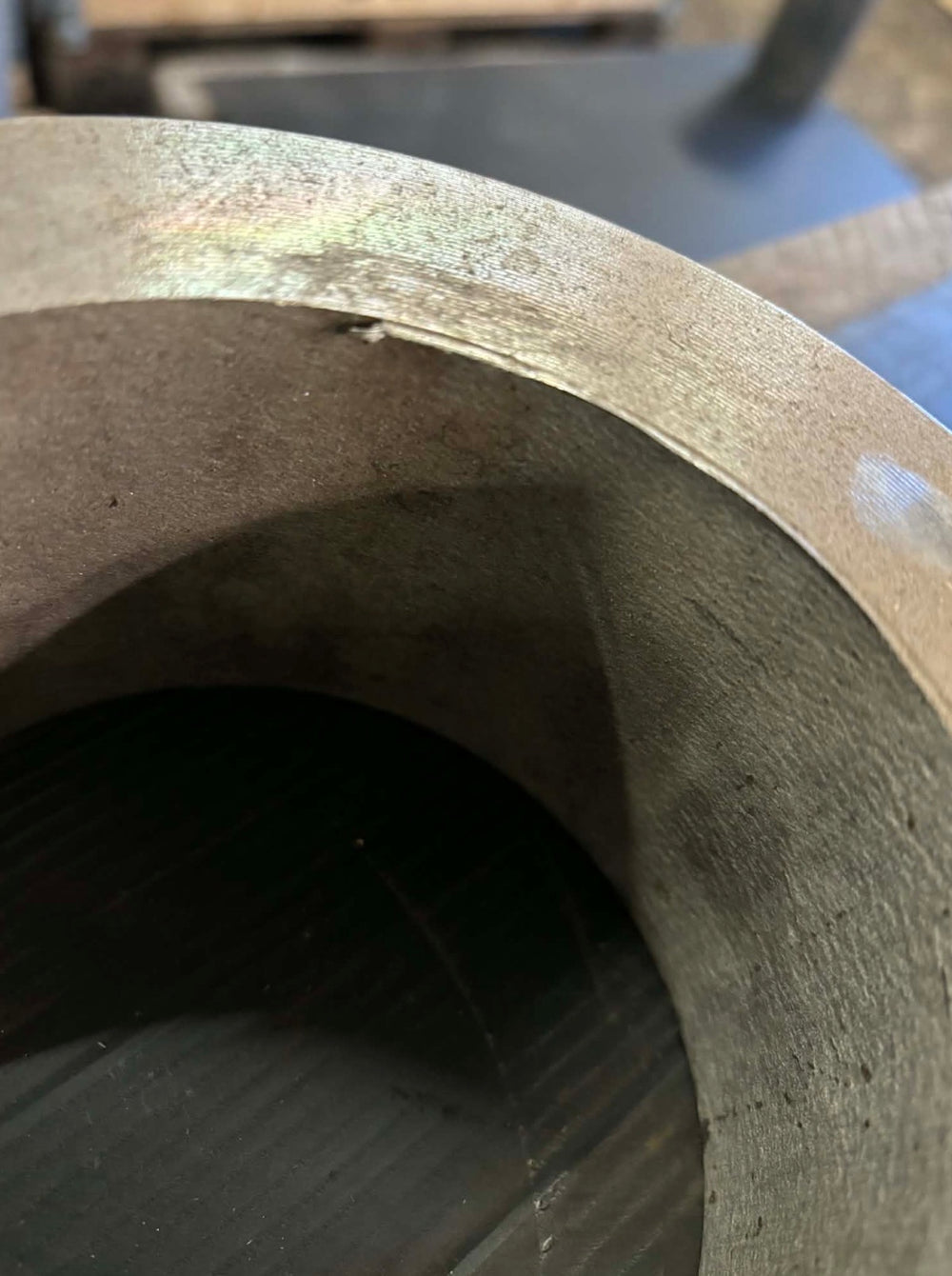 Rør emne i rustfrit stål, Ø162.37, Ø110.34, L=68mm – Aksler & Rør