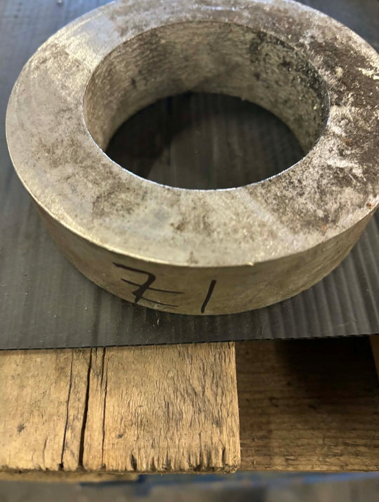 Rør emne i rustfrit stål, Ø113.6, Ø70.77, L29.17mm – Aksler & Rør