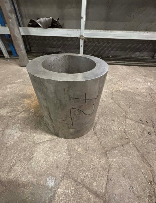 Rør emne i rustfrit stål, Ø191.54, Ø130.69, L=204mm – Aksler & Rør