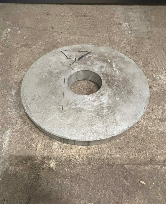 Rør emne i rustfrit stål, Ø239.96, Ø30.53, L=33mm – Aksler & Rør