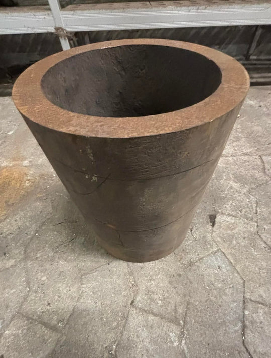 Emne rør i sort stål, Ø241.4, Ø188.04, L=290mm – Aksler & Rør