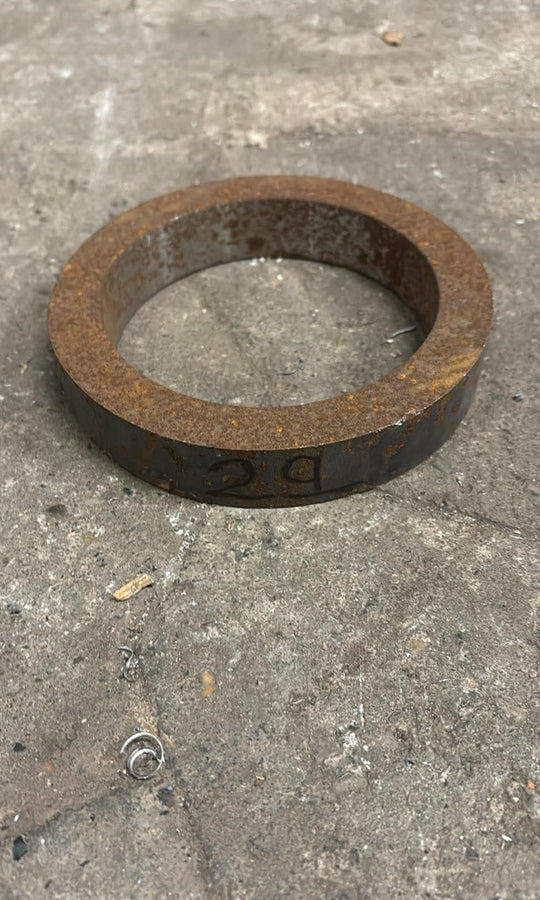 Rør i sort stål, Ø141.81, Ø107.25, L=25mm – Aksler & Rør