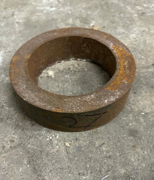 Emne rør i sort stål, Ø141.33, Ø99.28, L=37mm