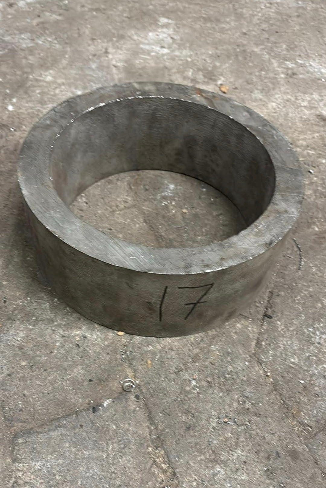 Rør i rustfrit stål, Ø226, Ø168,79, L=85mm – Aksler & Rør