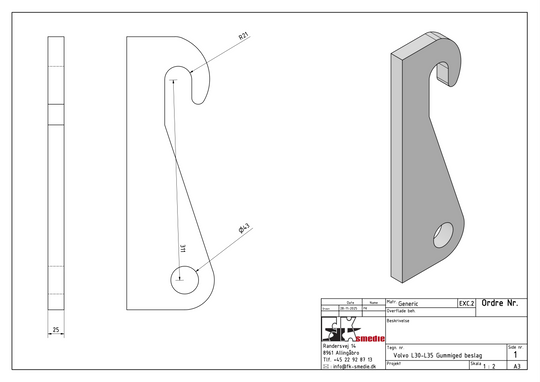 Volvo Gummiged L30-L35