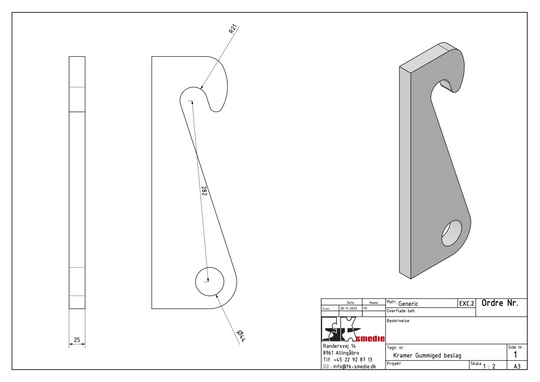 Kramer Gummiged – Beslag (Maskine)