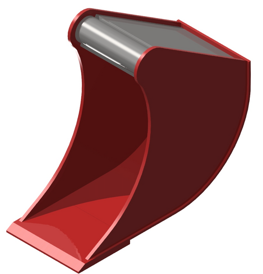 1,3-2,4T graveskovl 200mm