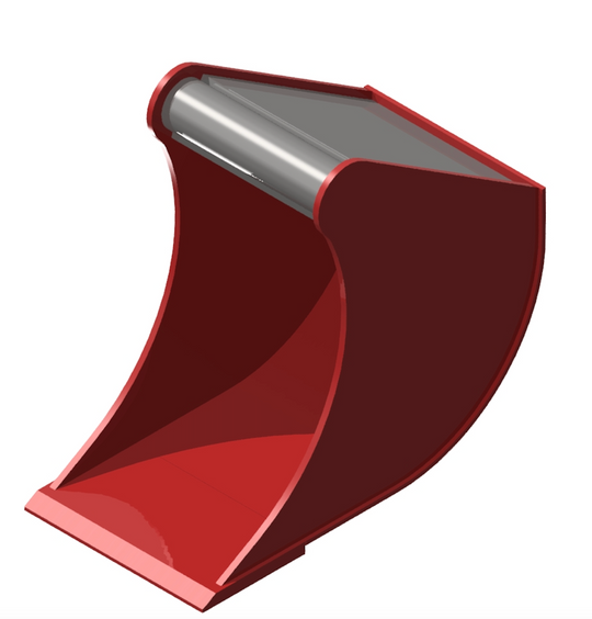 1,3-2,4T graveskovl 250mm