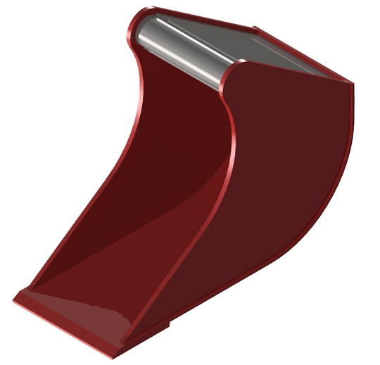 2,5-3,4T graveskovl 250mm