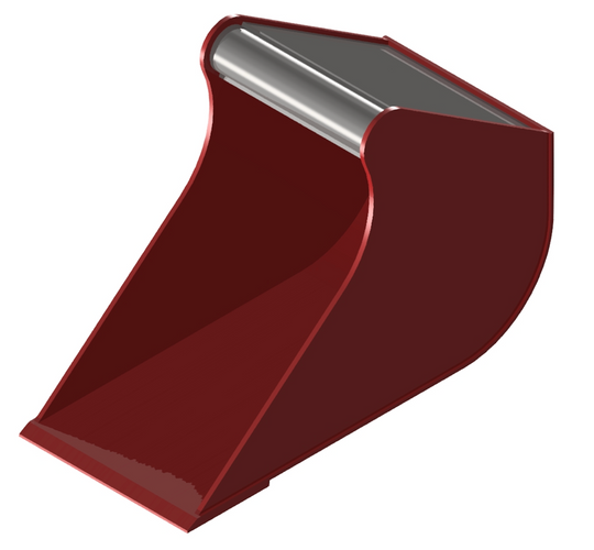 5,0-7,5T graveskovl 400mm