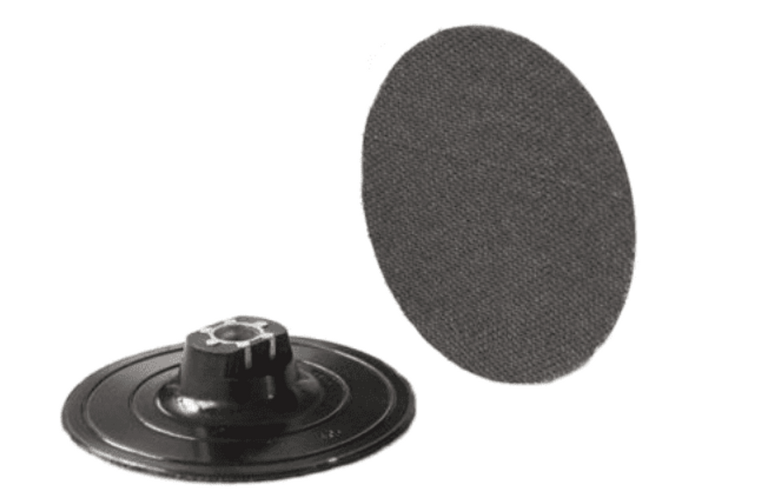 LUUPOflex bagskive Velcro for papirrondel 115 mm x M14