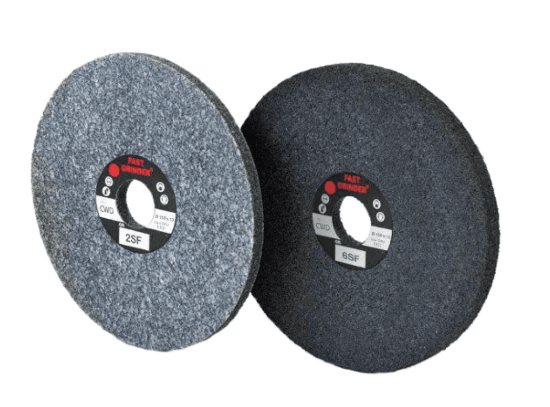 LUUPOflex polerskive Unitized wheel Type CWD 150 x 25 x 12,7 mm 6AM