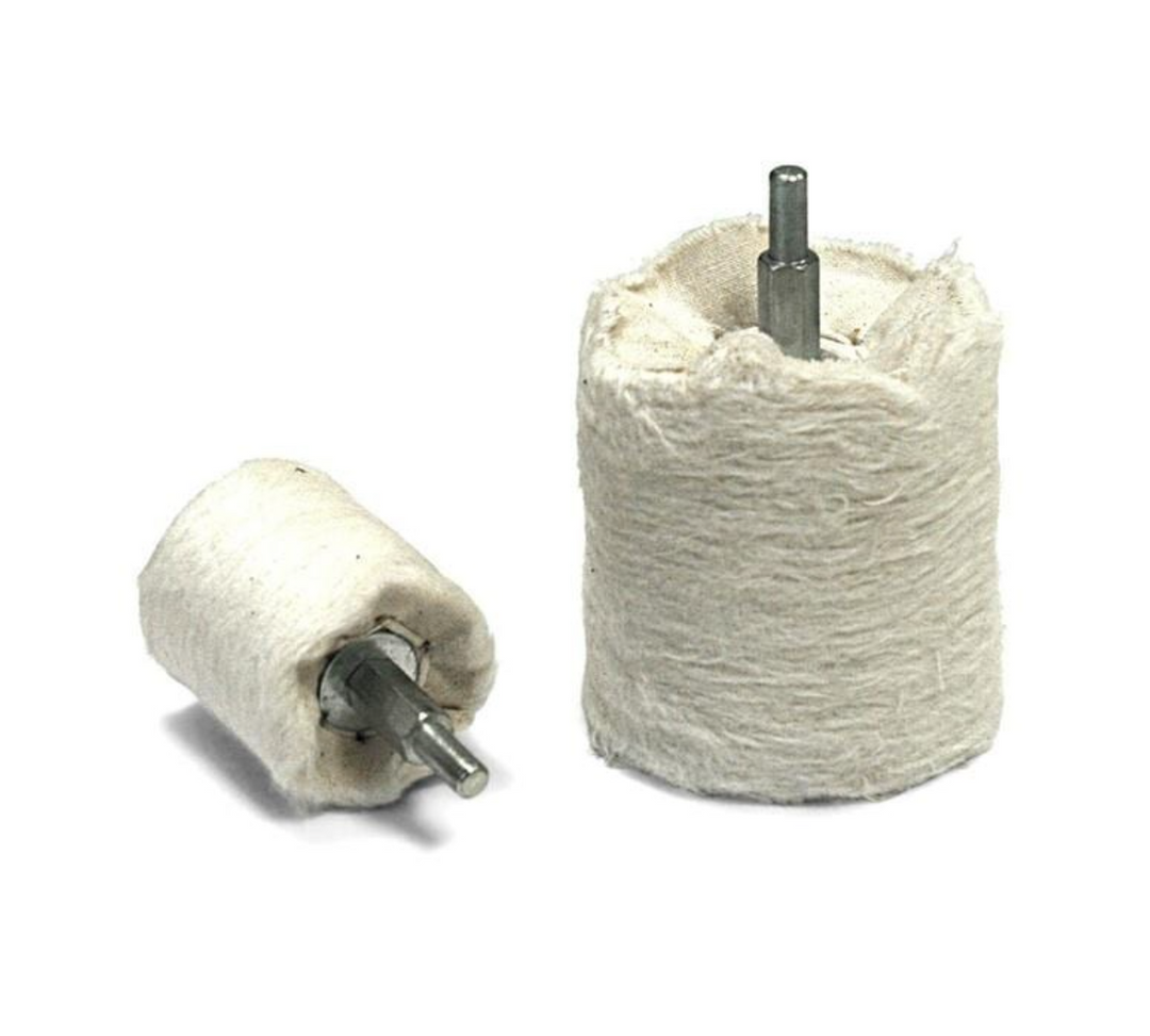 LUUPOflex kludeskive med 10 mm syning og lædernav 100 x 25 mm