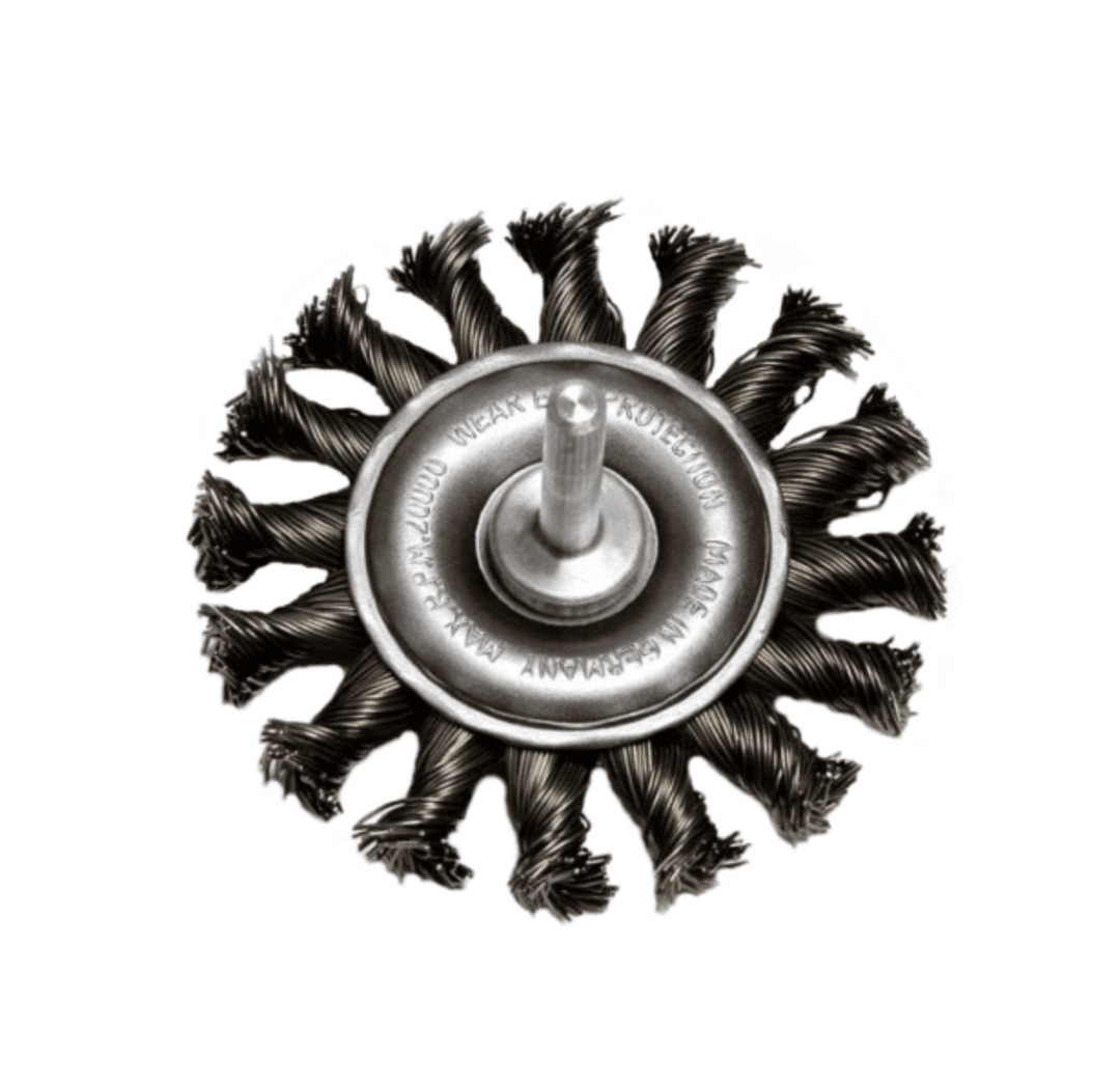 LuupOflex roterbørster På skaft med snoet tråd 75 x 13 x 6 mm SD 0,50 mm