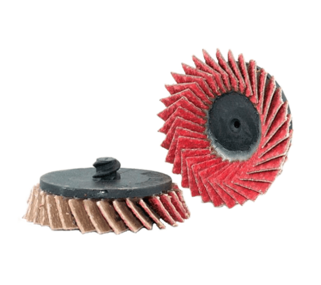 LUUPOflex mini flap disc Plan plastbagskive type Roloc 50 mm korn 60 zirkon