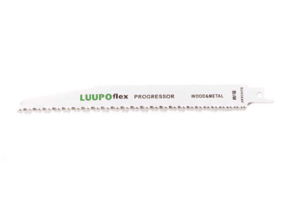 LUUPOflex bajonetsavklinger BiM Progressor 8"/200 mm 6/12 TPI Wood & Metal