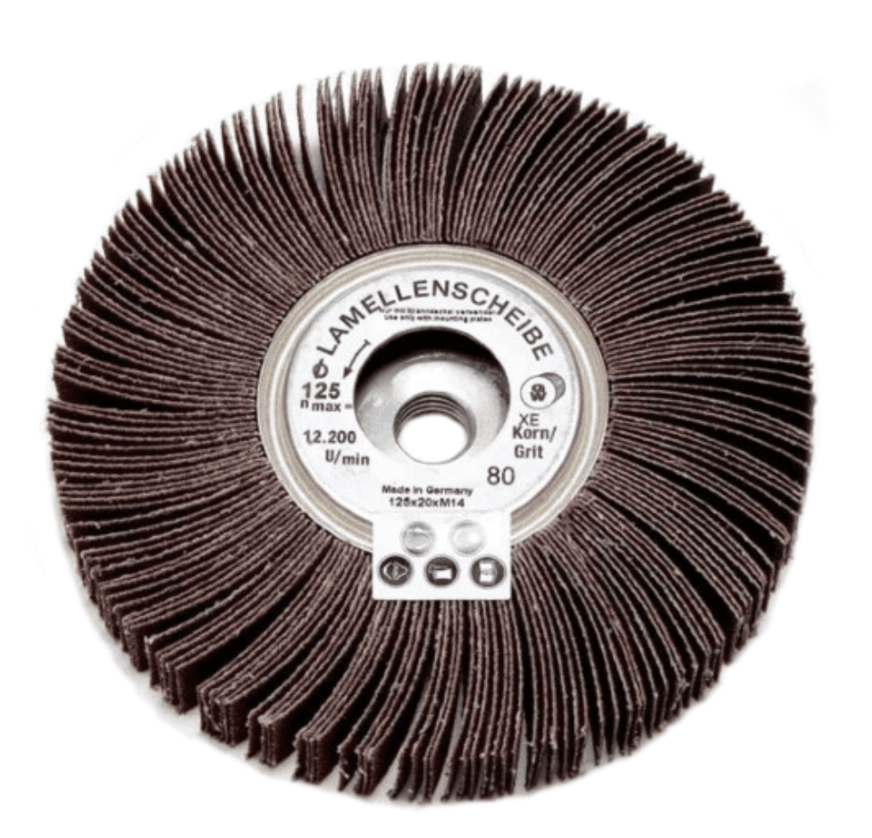 LUUPOflex lamelskive korund type LLS 125 x M14 korn 60
