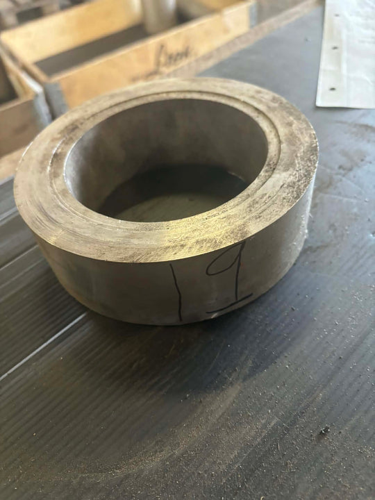 Rør i rustfrit stål, Ø161,1, Ø109,93, L=50mm – Aksler & Rør