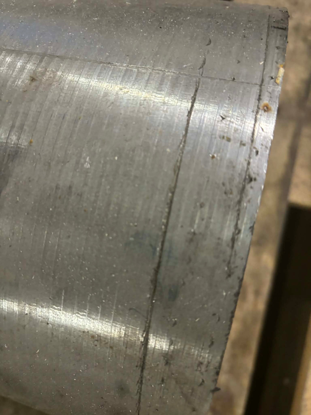Aksel i rustfrit stål, Ø240, L=220mm – Aksler & Rør