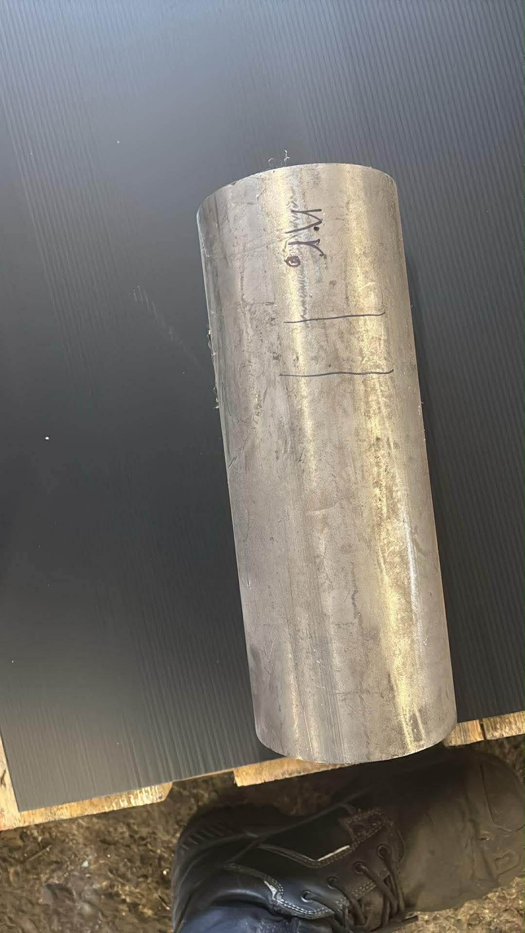 Rør i Rustfrit stål, Ø114,7, Ø106,73, L=29,7mm – Aksler & Rør