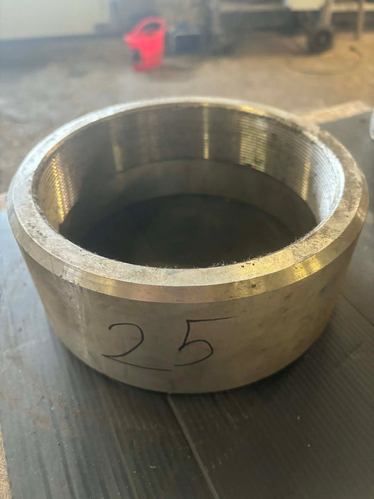 Rør i rustfrit stål, Ø197.44, Ø163.9, L=80mm – Aksler & Rør