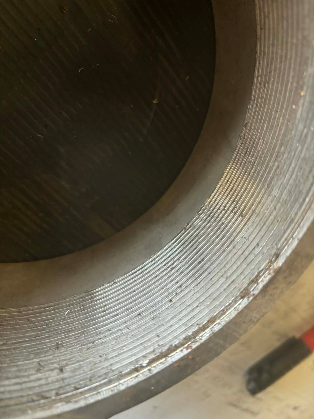 Rør i rustfrit stål, Ø197.44, Ø163.9, L=80mm – Aksler & Rør