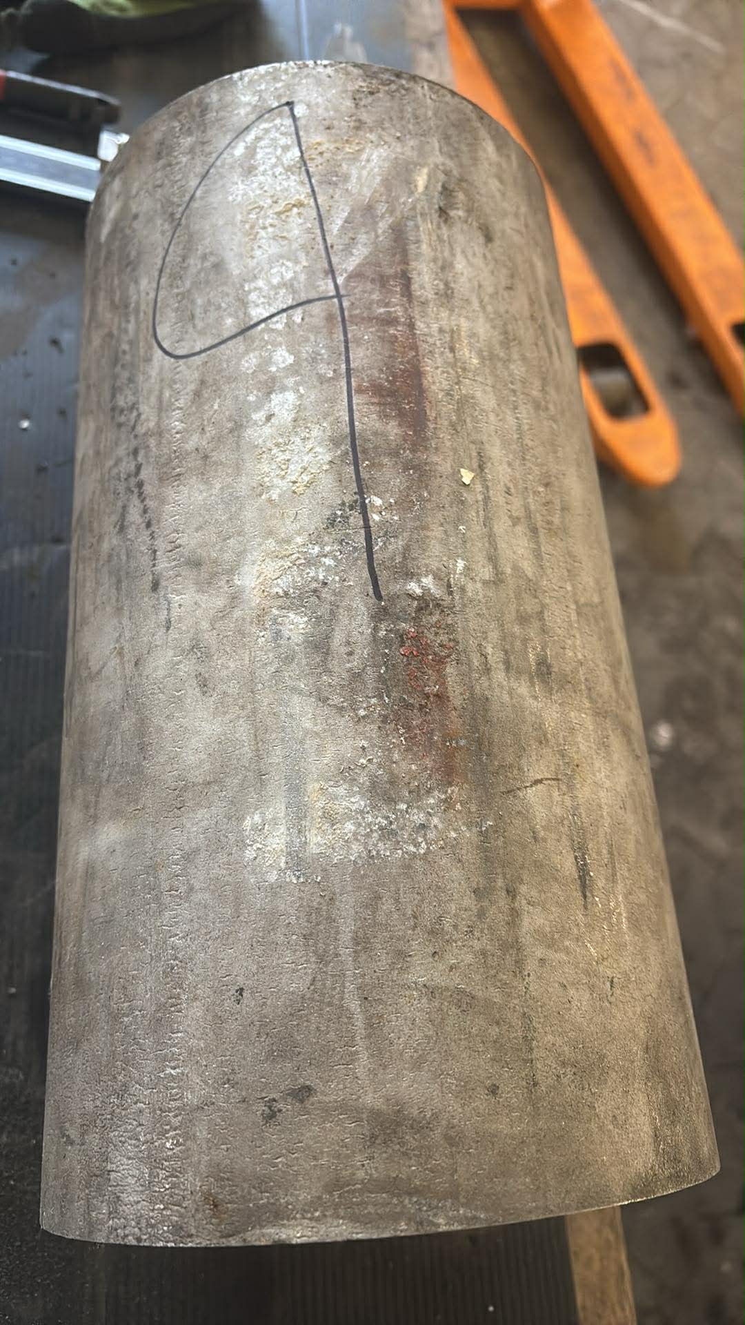 Rør i Rustfrit stål, Ø171.99, Ø116.1, L307mm – Aksler & Rør
